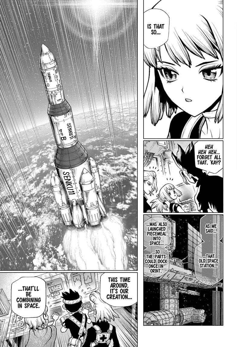 Dr. Stone Chapter 224 page 15 - Chapter 224: In Space