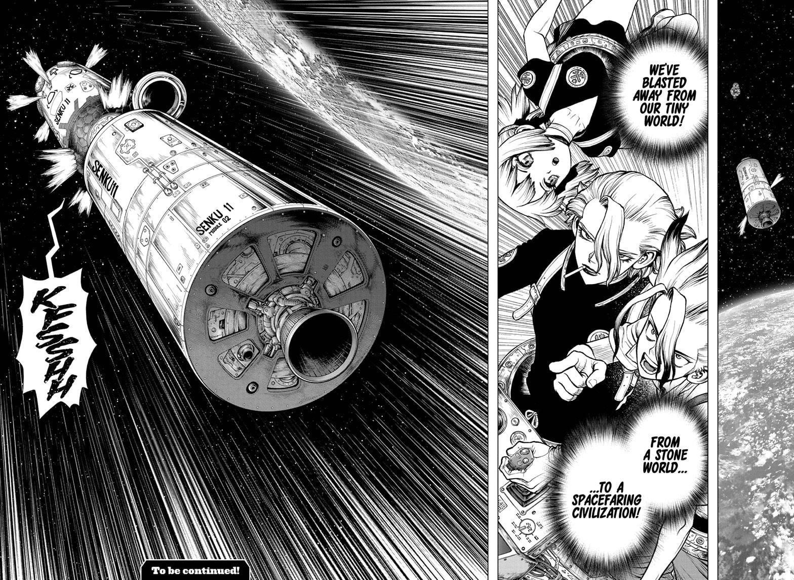 Dr. Stone Chapter 224 page 16 - Chapter 224: In Space