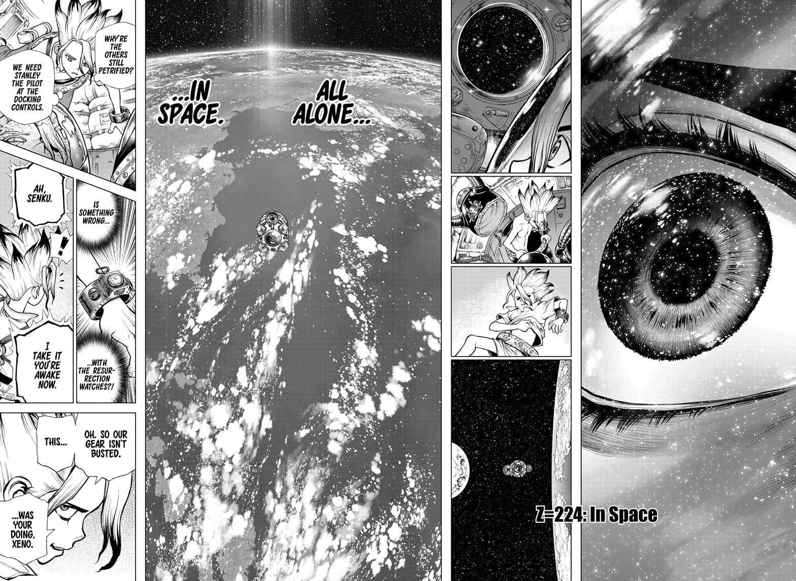 Dr. Stone Chapter 224 page 7 - Chapter 224: In Space