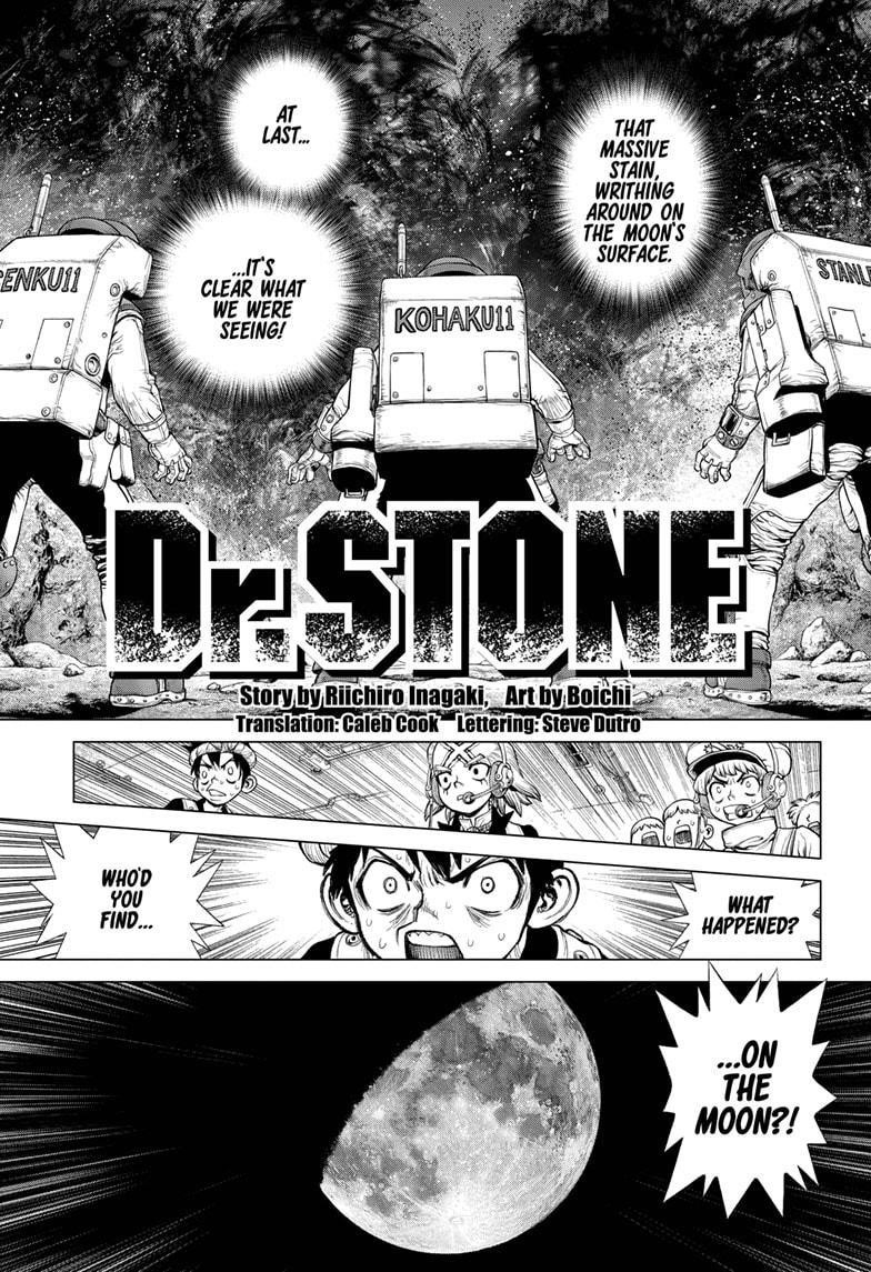 Dr. Stone Chapter 228 page 1 - Chapter 228: Life Stone