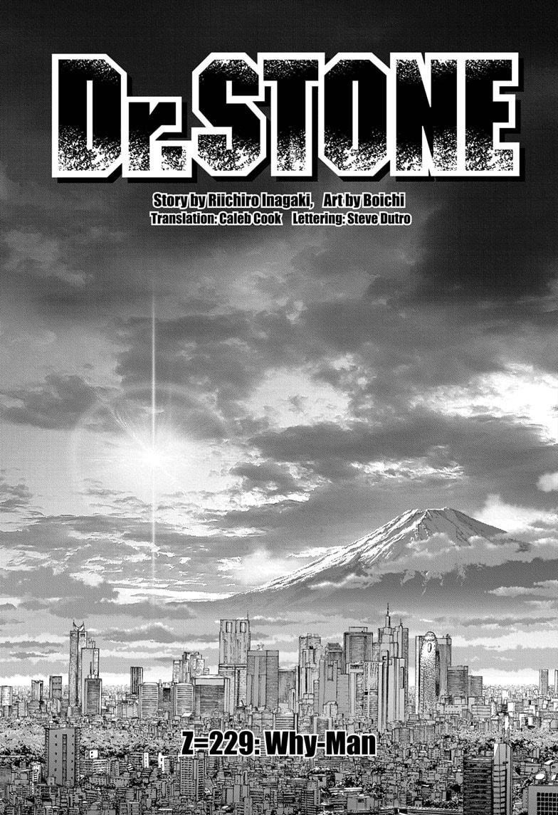 Dr. Stone Chapter 229 page 3 - Chapter 229: Why-Man