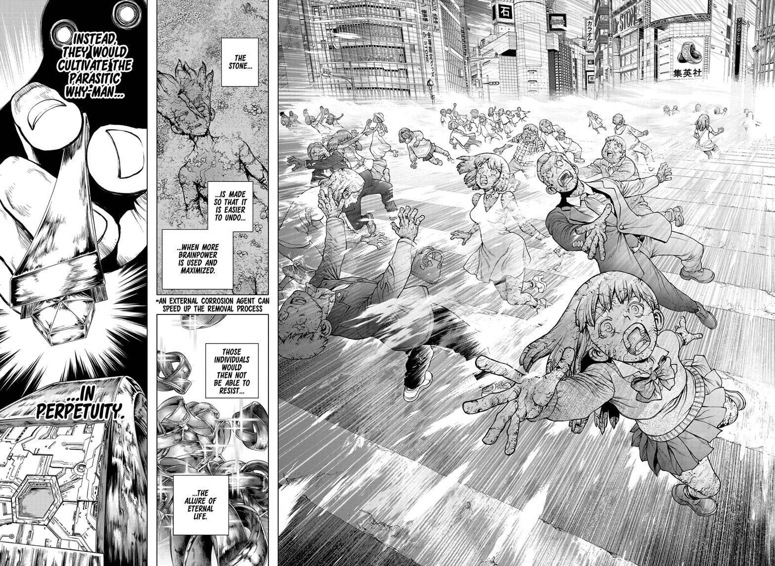 Dr. Stone Chapter 229 page 8 - Chapter 229: Why-Man