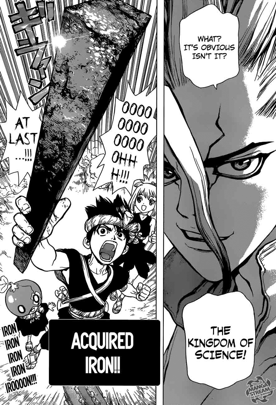 Dr. Stone Chapter 23 page 18 - Chapter 23: The Smooth Talker