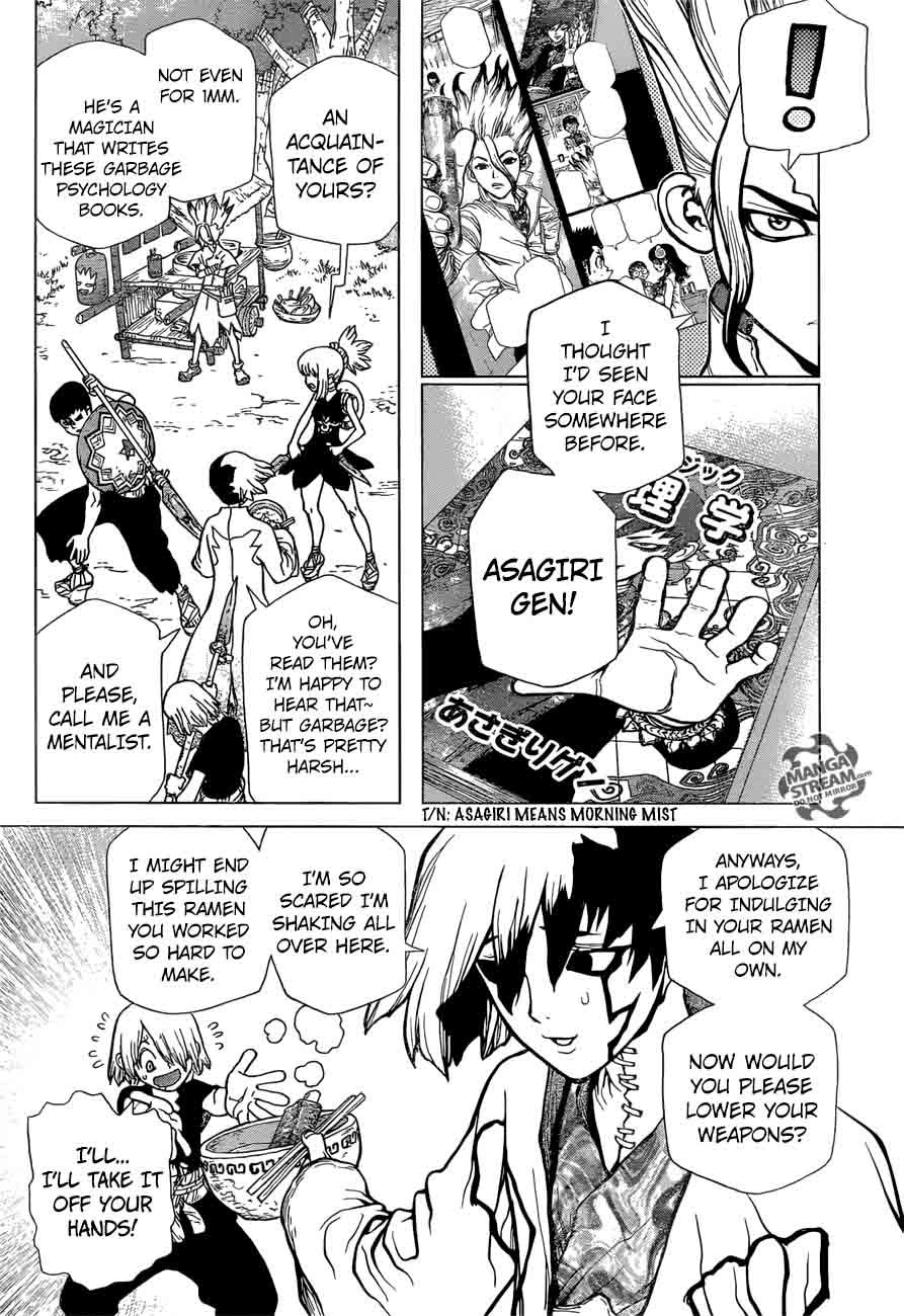Dr. Stone Chapter 23 page 9 - Chapter 23: The Smooth Talker