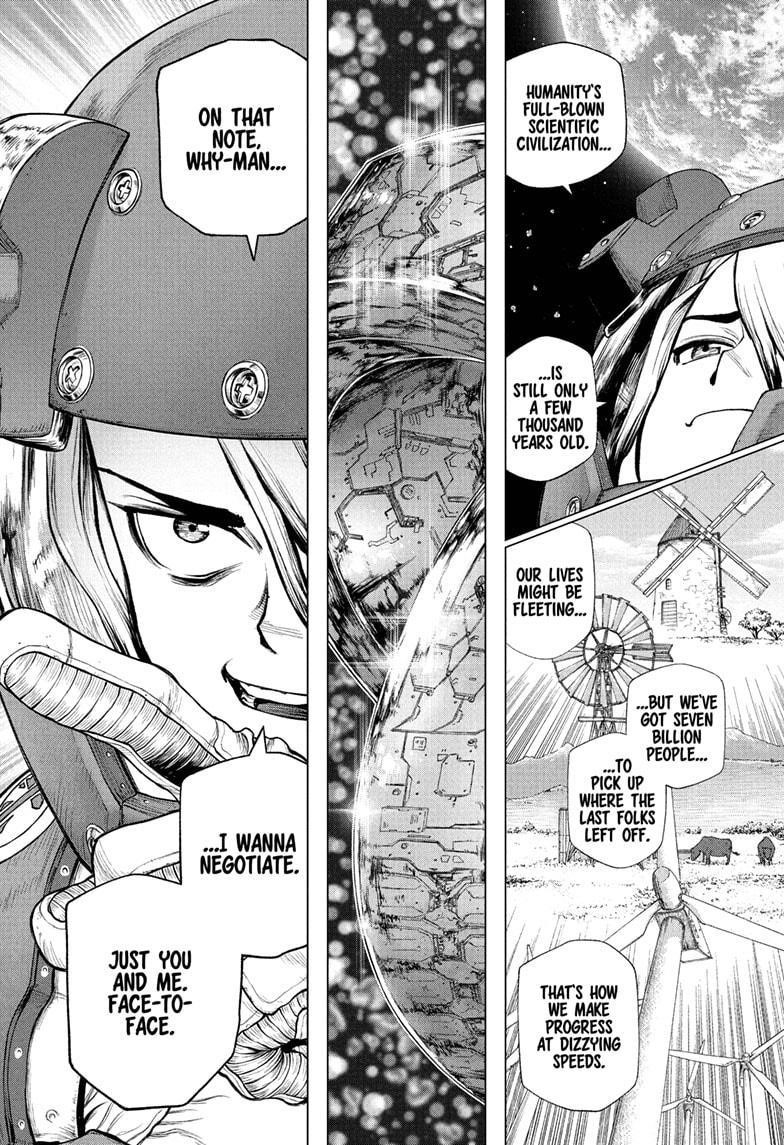 Dr. Stone Chapter 230 page 13 - Chapter 230: Human