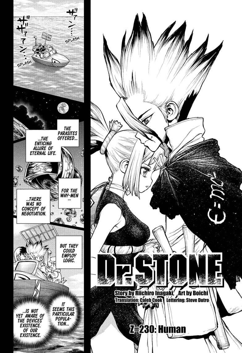 Dr. Stone Chapter 230 page 4 - Chapter 230: Human