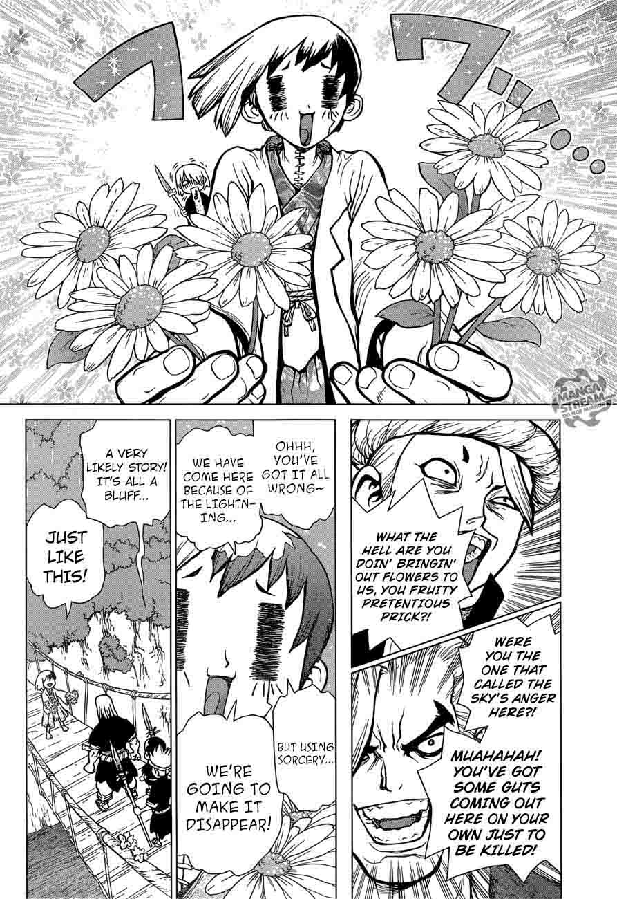 Dr. Stone Chapter 24 page 12 - Chapter 24: Lightning Speed!!