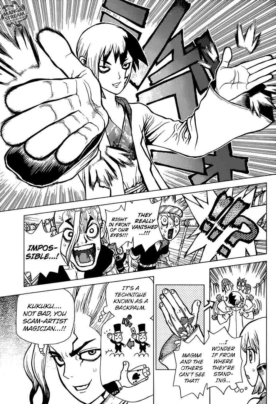 Dr. Stone Chapter 24 page 13 - Chapter 24: Lightning Speed!!