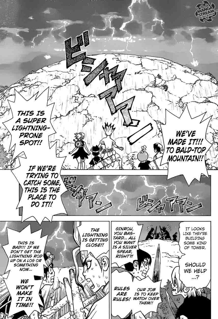 Dr. Stone Chapter 24 page 15 - Chapter 24: Lightning Speed!!