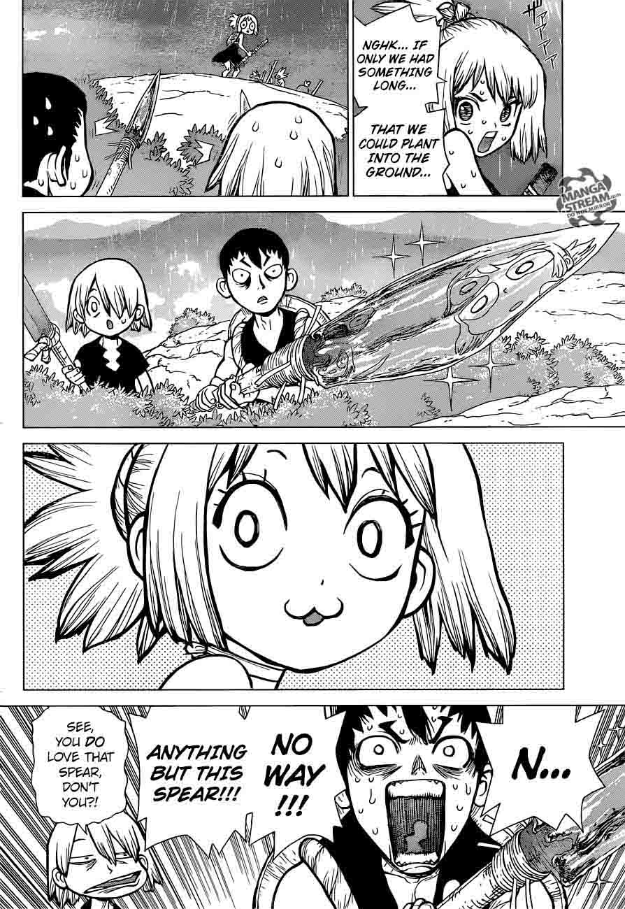 Dr. Stone Chapter 24 page 16 - Chapter 24: Lightning Speed!!