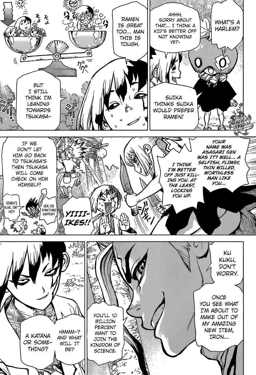 Dr. Stone Chapter 24 page 3 - Chapter 24: Lightning Speed!!