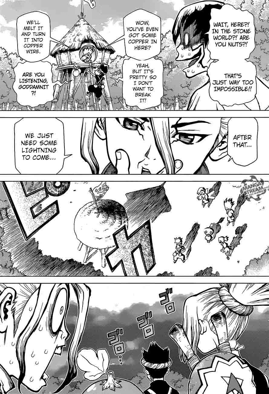 Dr. Stone Chapter 24 page 5 - Chapter 24: Lightning Speed!!
