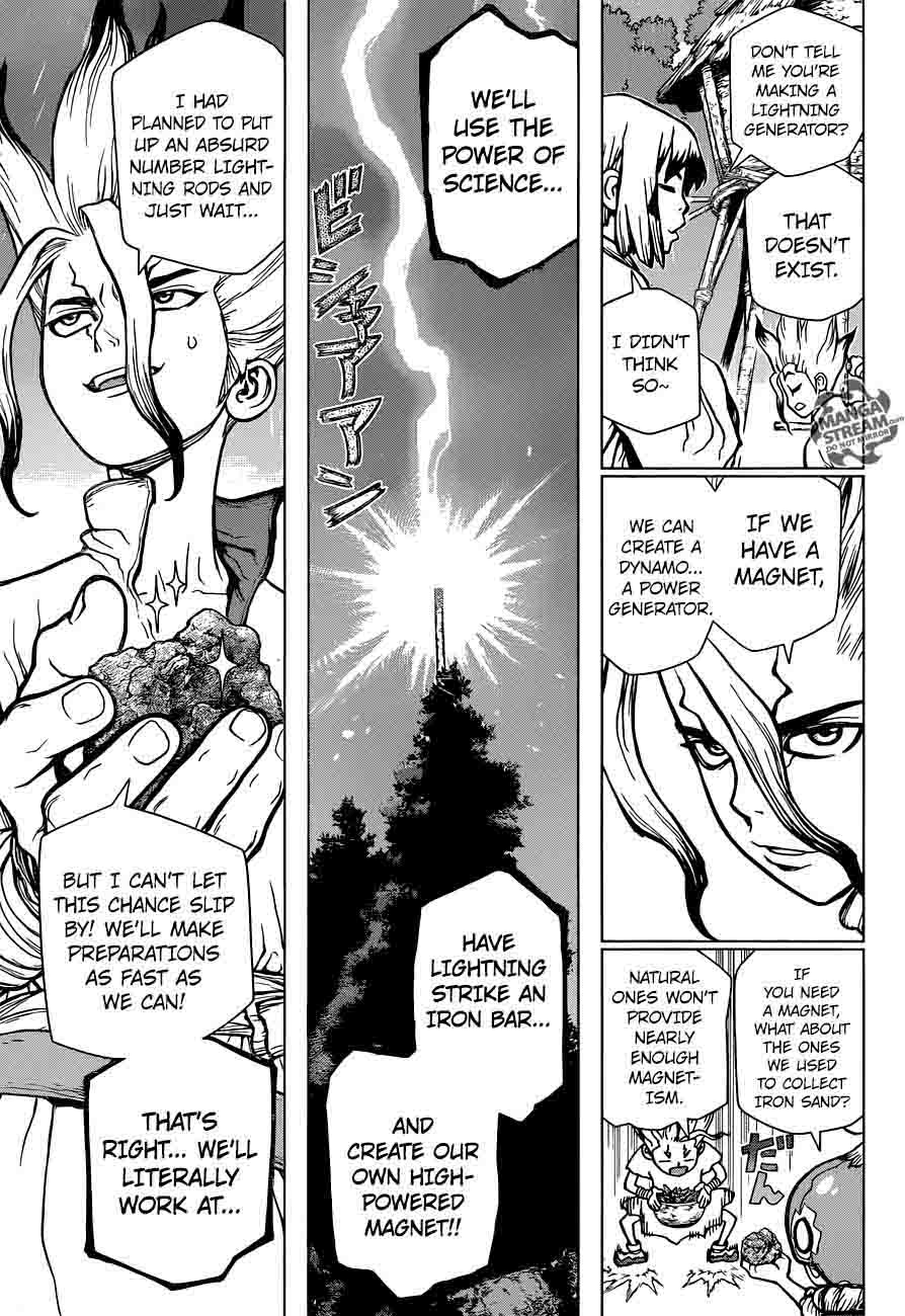 Dr. Stone Chapter 24 page 7 - Chapter 24: Lightning Speed!!