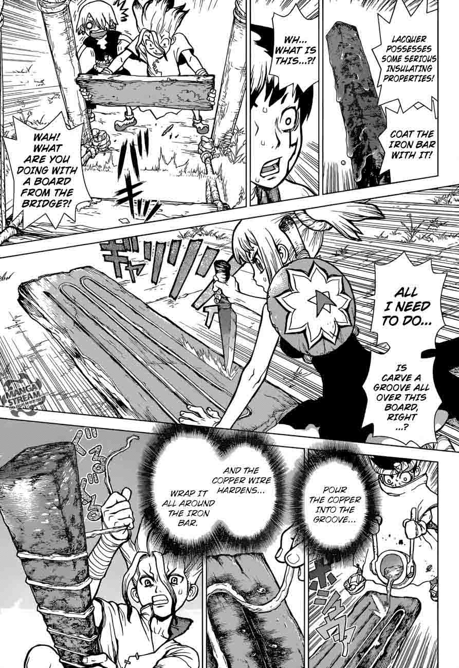 Dr. Stone Chapter 24 page 9 - Chapter 24: Lightning Speed!!