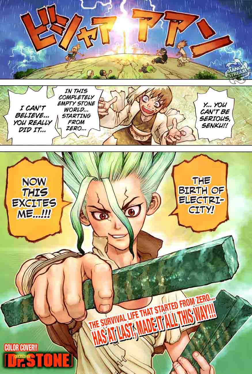 Dr. Stone Chapter 25 page 2 - Chapter 25: By These Hands, the Light of Science