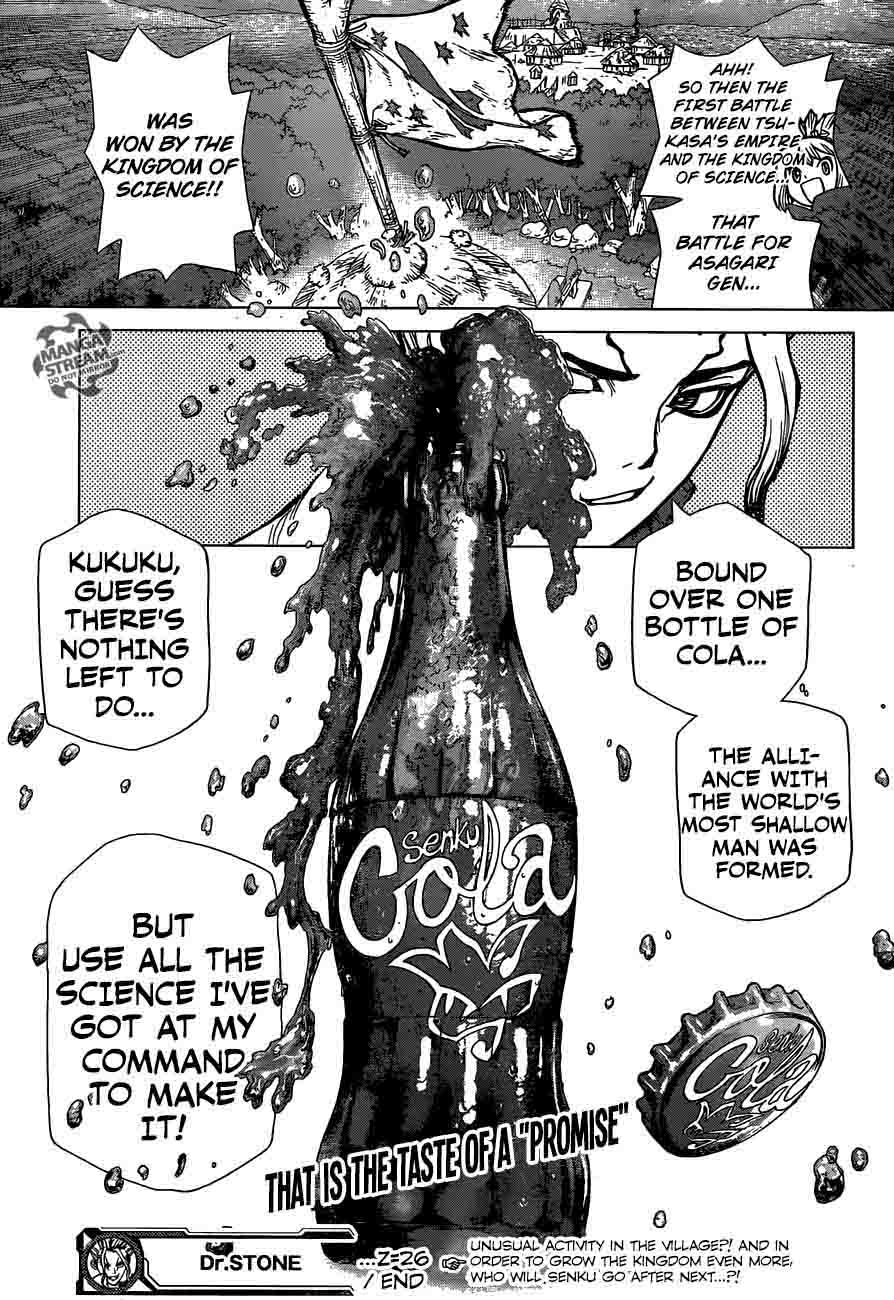 Dr. Stone Chapter 26 page 19 - Chapter 26: A Shallow Alliance
