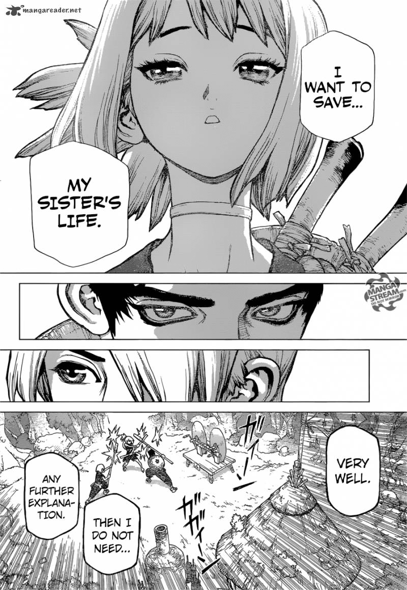 Dr. Stone Chapter 27 page 13 - Chapter 27: A Certain Scientist's Wish