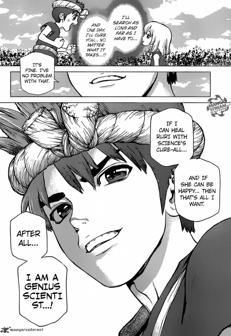 Dr. Stone Chapter 27 page 15 - Chapter 27: A Certain Scientist's Wish
