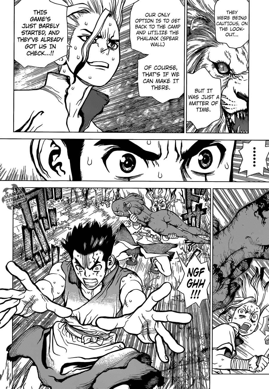 Dr. Stone Chapter 3 page 10 - Chapter 3: King of The Stone World