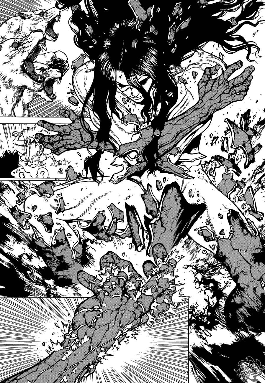 Dr. Stone Chapter 3 page 16 - Chapter 3: King of The Stone World
