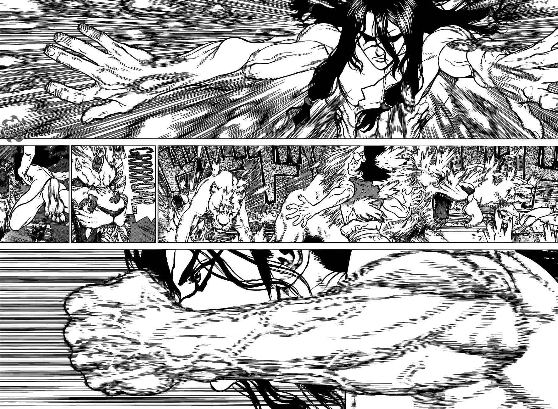 Dr. Stone Chapter 3 page 17 - Chapter 3: King of The Stone World