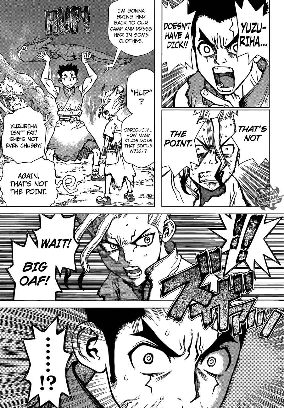 Dr. Stone Chapter 3 page 5 - Chapter 3: King of The Stone World
