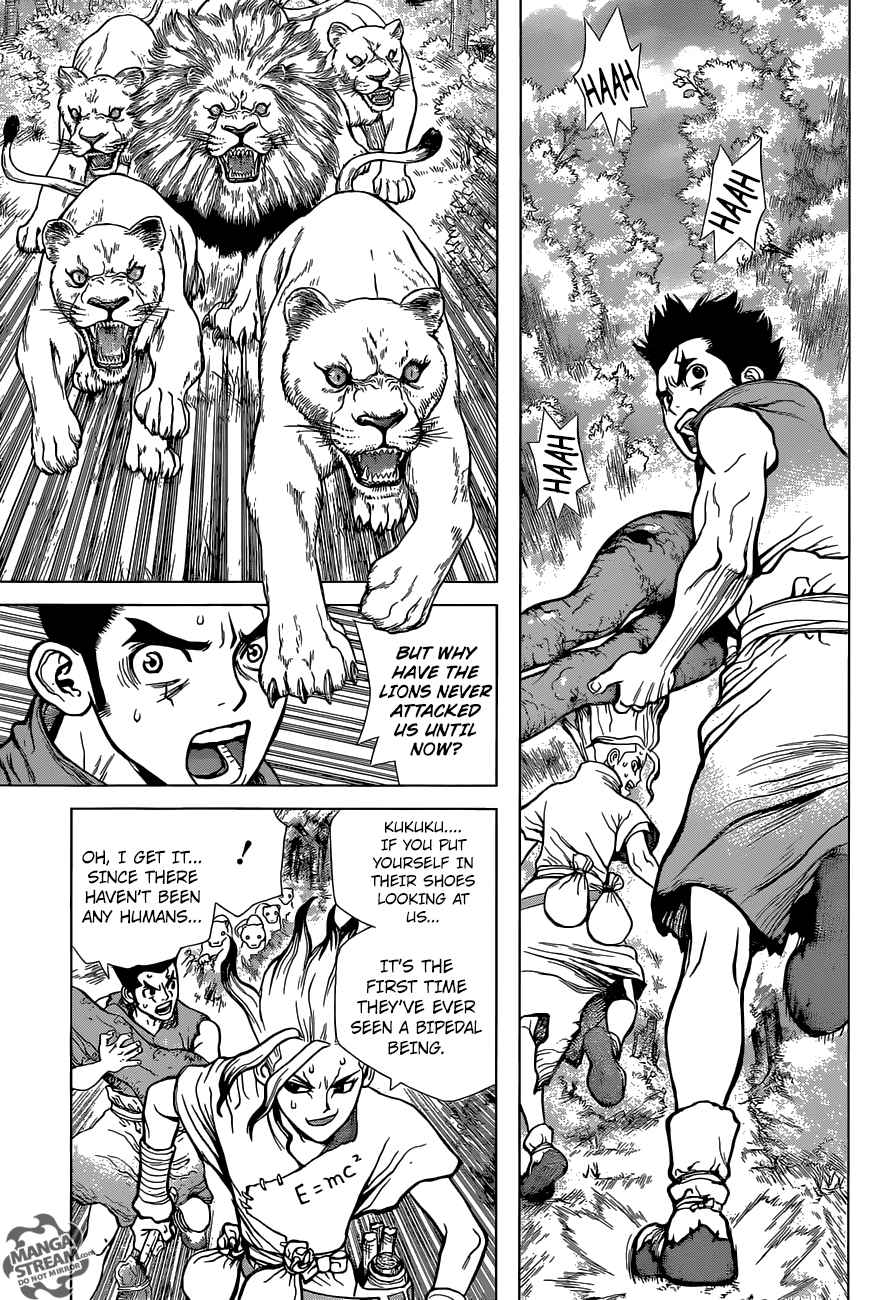 Dr. Stone Chapter 3 page 9 - Chapter 3: King of The Stone World