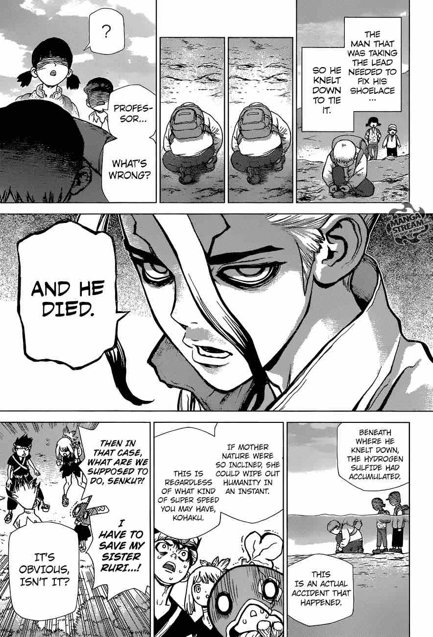 Dr. Stone Chapter 30 page 16 - Chapter 30: Death Green