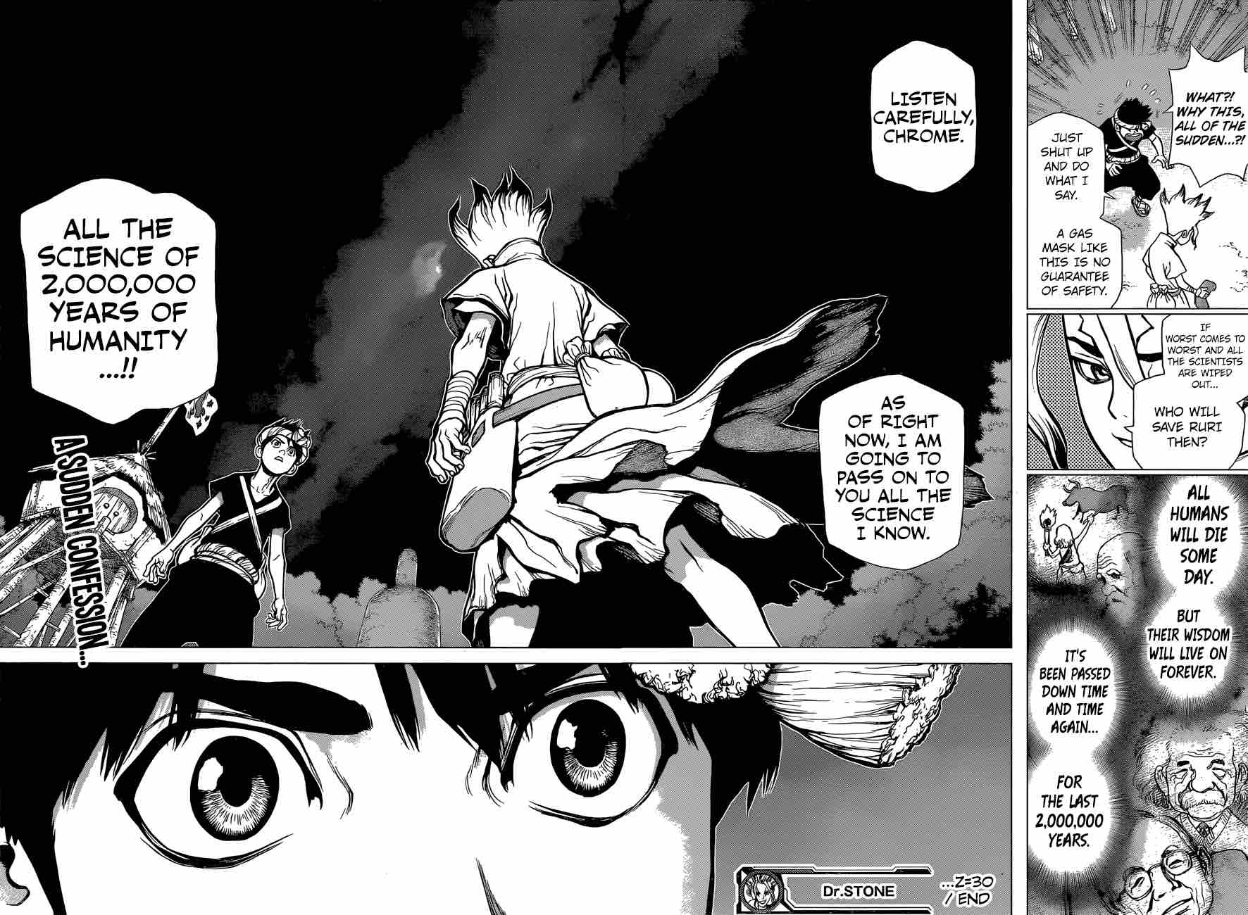 Dr. Stone Chapter 30 page 19 - Chapter 30: Death Green
