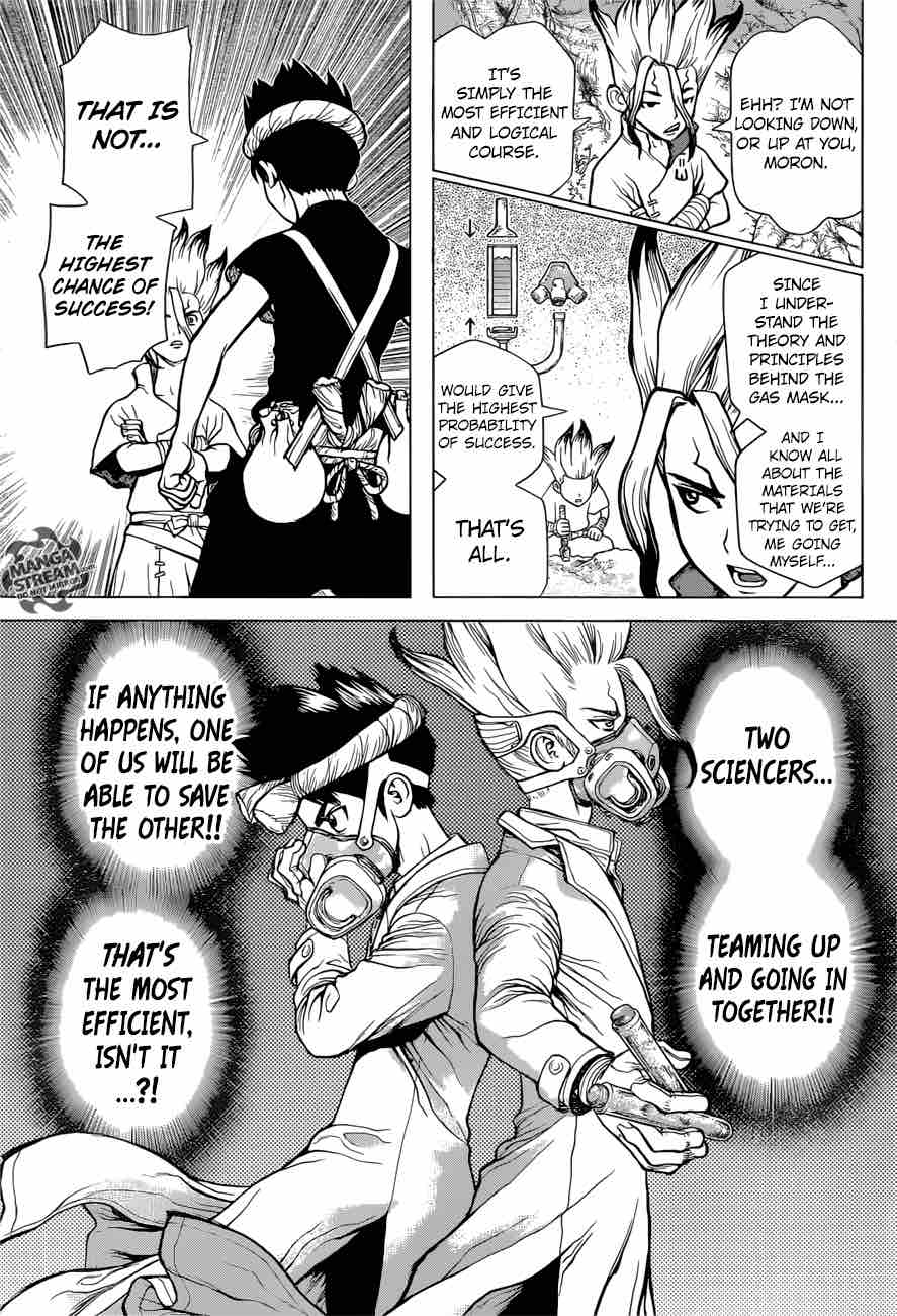 Dr. Stone Chapter 31 page 11 - Chapter 31: Friends Have Each Other's Backs