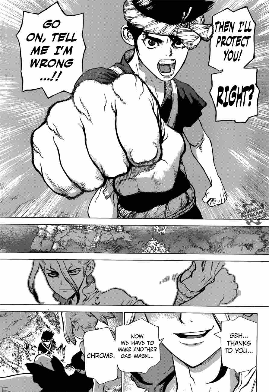 Dr. Stone Chapter 31 page 13 - Chapter 31: Friends Have Each Other's Backs