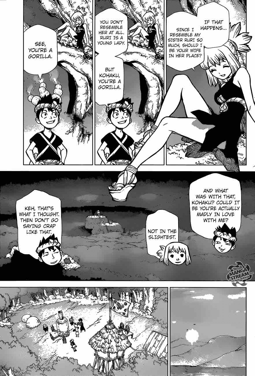Dr. Stone Chapter 31 page 16 - Chapter 31: Friends Have Each Other's Backs