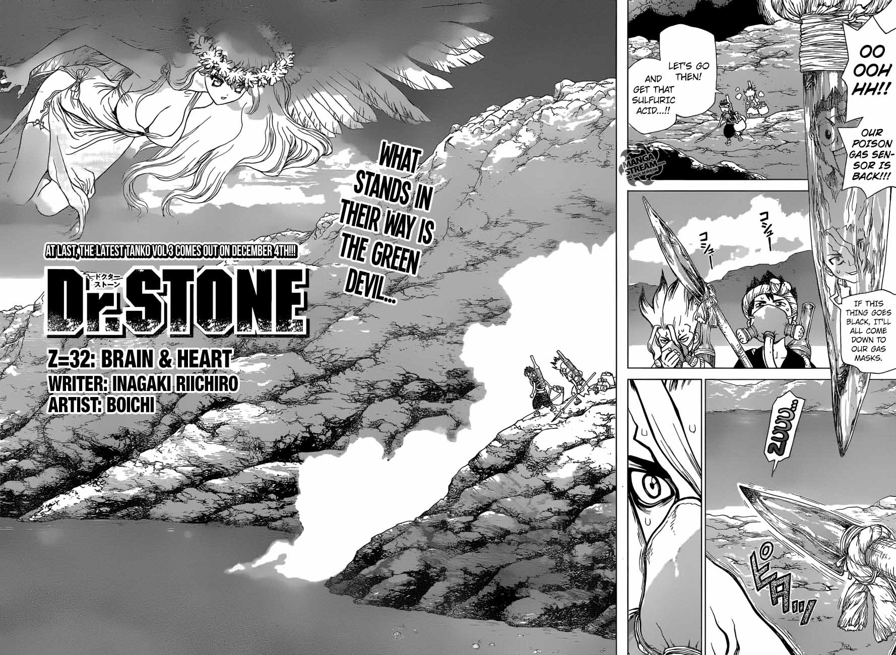 Dr. Stone Chapter 32 page 2 - Chapter 32: Brains & Heart