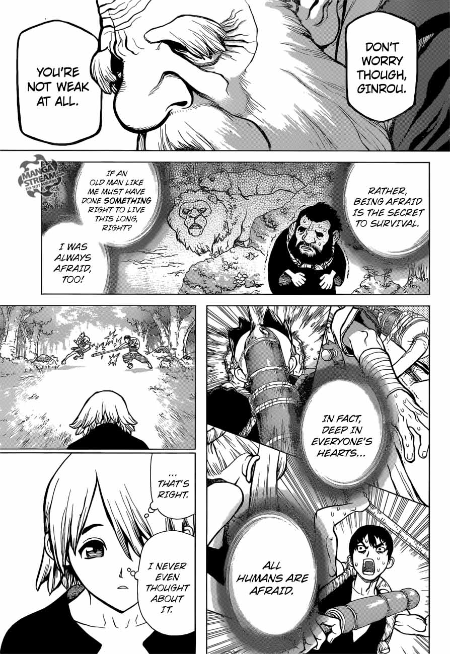 Dr. Stone Chapter 32 page 8 - Chapter 32: Brains & Heart