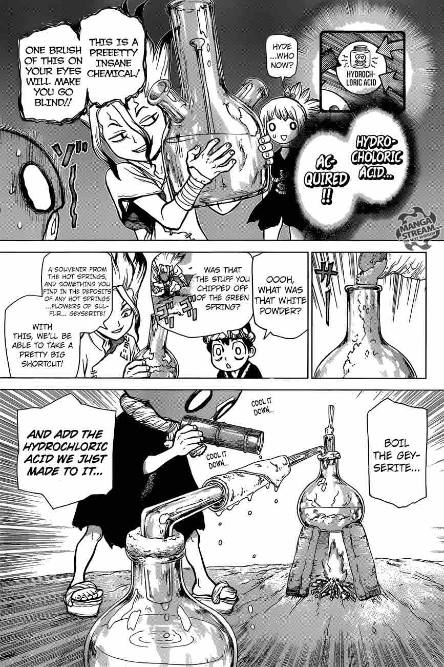Dr. Stone Chapter 33 page 5 - Chapter 33: Baad Chemicals