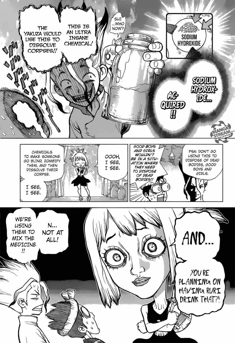 Dr. Stone Chapter 33 page 7 - Chapter 33: Baad Chemicals
