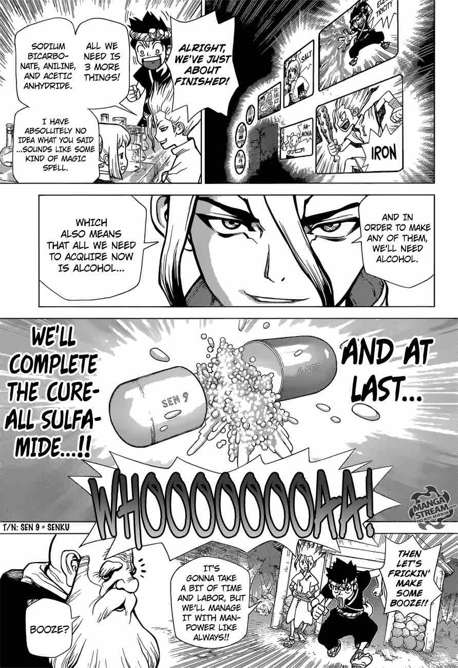 Dr. Stone Chapter 33 page 9 - Chapter 33: Baad Chemicals