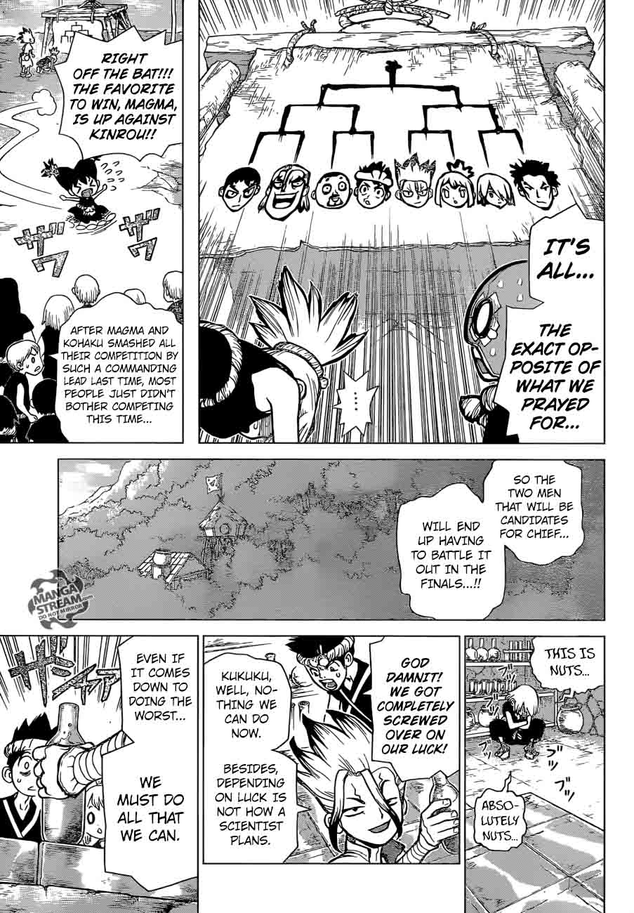 Dr. Stone Chapter 34 page 10 - Chapter 34: Sneaky Grand Bout Strategy