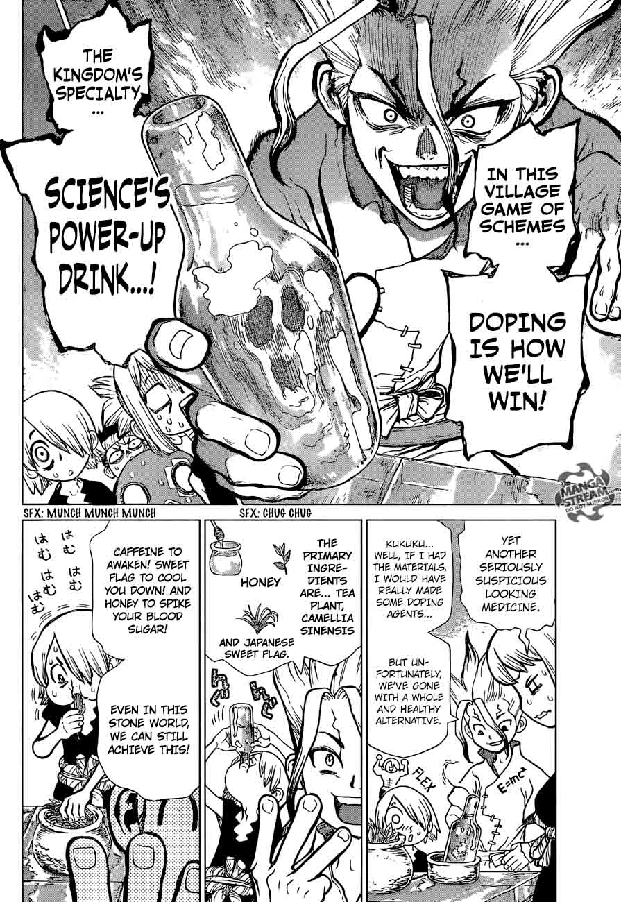Dr. Stone Chapter 34 page 11 - Chapter 34: Sneaky Grand Bout Strategy