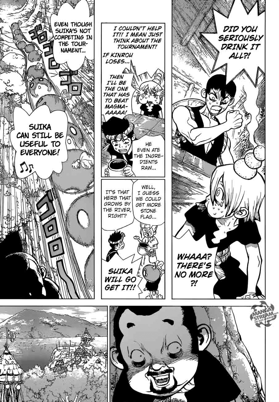 Dr. Stone Chapter 34 page 12 - Chapter 34: Sneaky Grand Bout Strategy