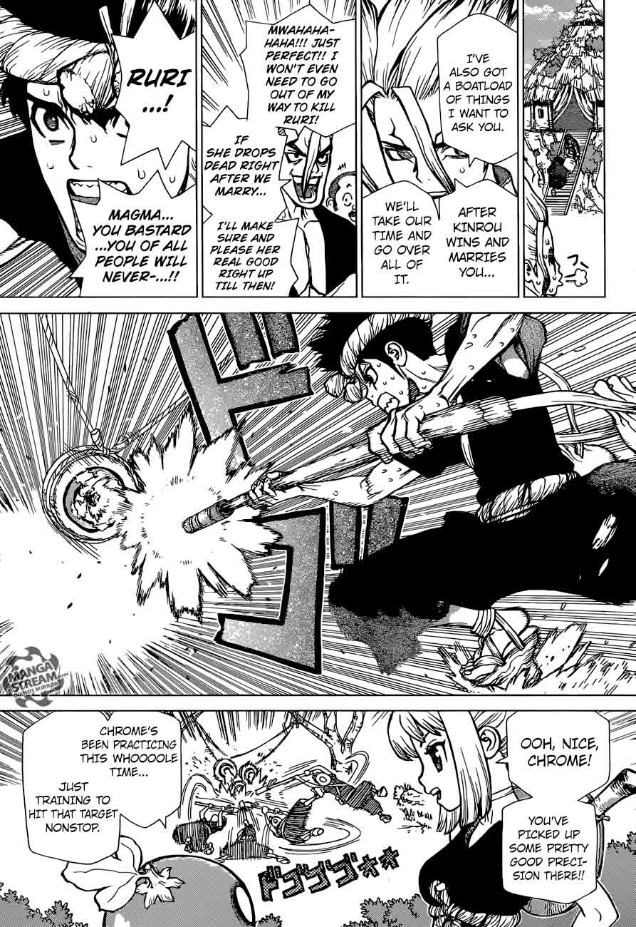 Dr. Stone Chapter 34 page 6 - Chapter 34: Sneaky Grand Bout Strategy