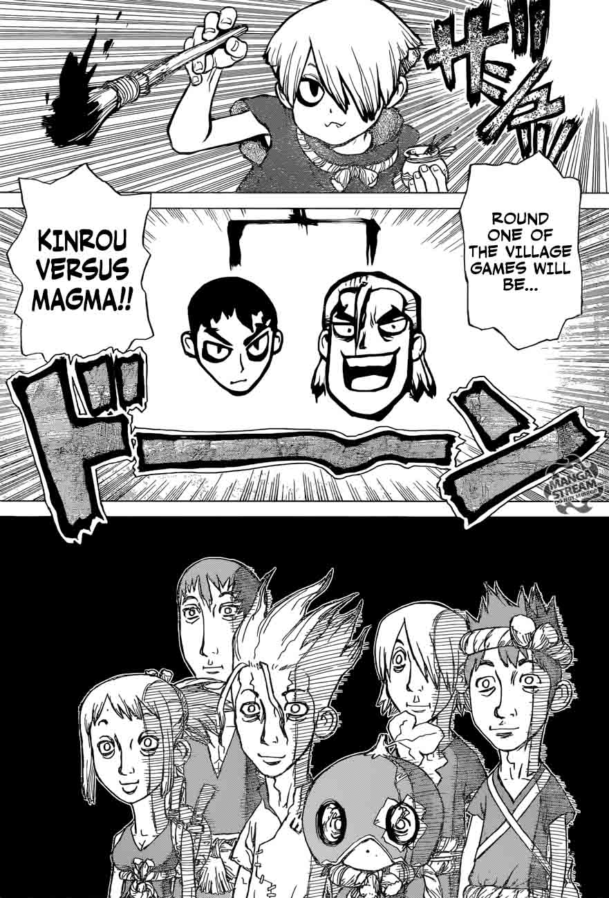 Dr. Stone Chapter 34 page 9 - Chapter 34: Sneaky Grand Bout Strategy