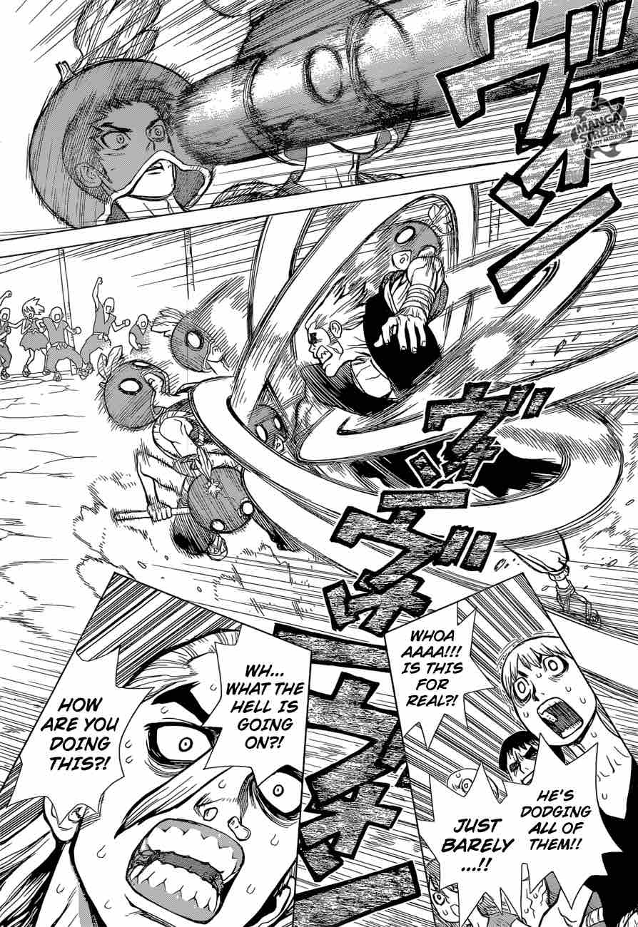 Dr. Stone Chapter 35 page 15 - Chapter 35: The Masked Warrior