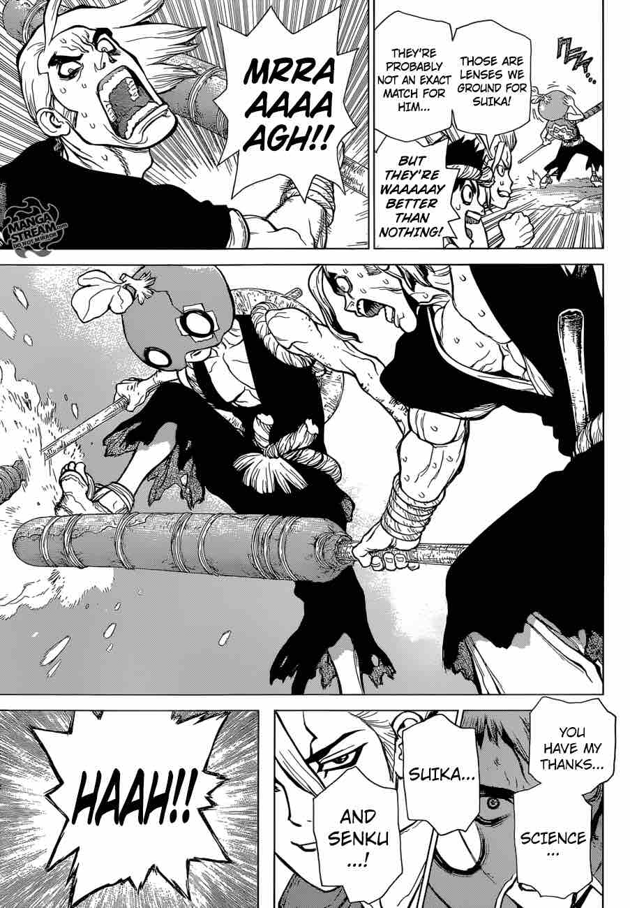 Dr. Stone Chapter 35 page 16 - Chapter 35: The Masked Warrior