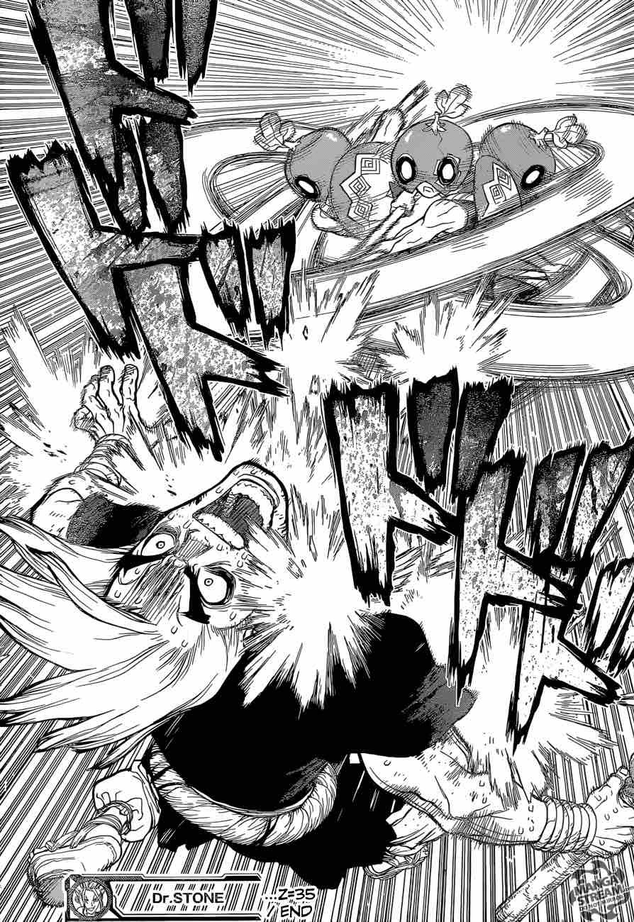 Dr. Stone Chapter 35 page 17 - Chapter 35: The Masked Warrior