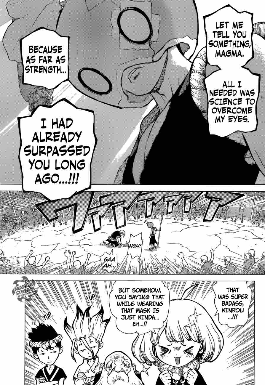 Dr. Stone Chapter 35 page 18 - Chapter 35: The Masked Warrior
