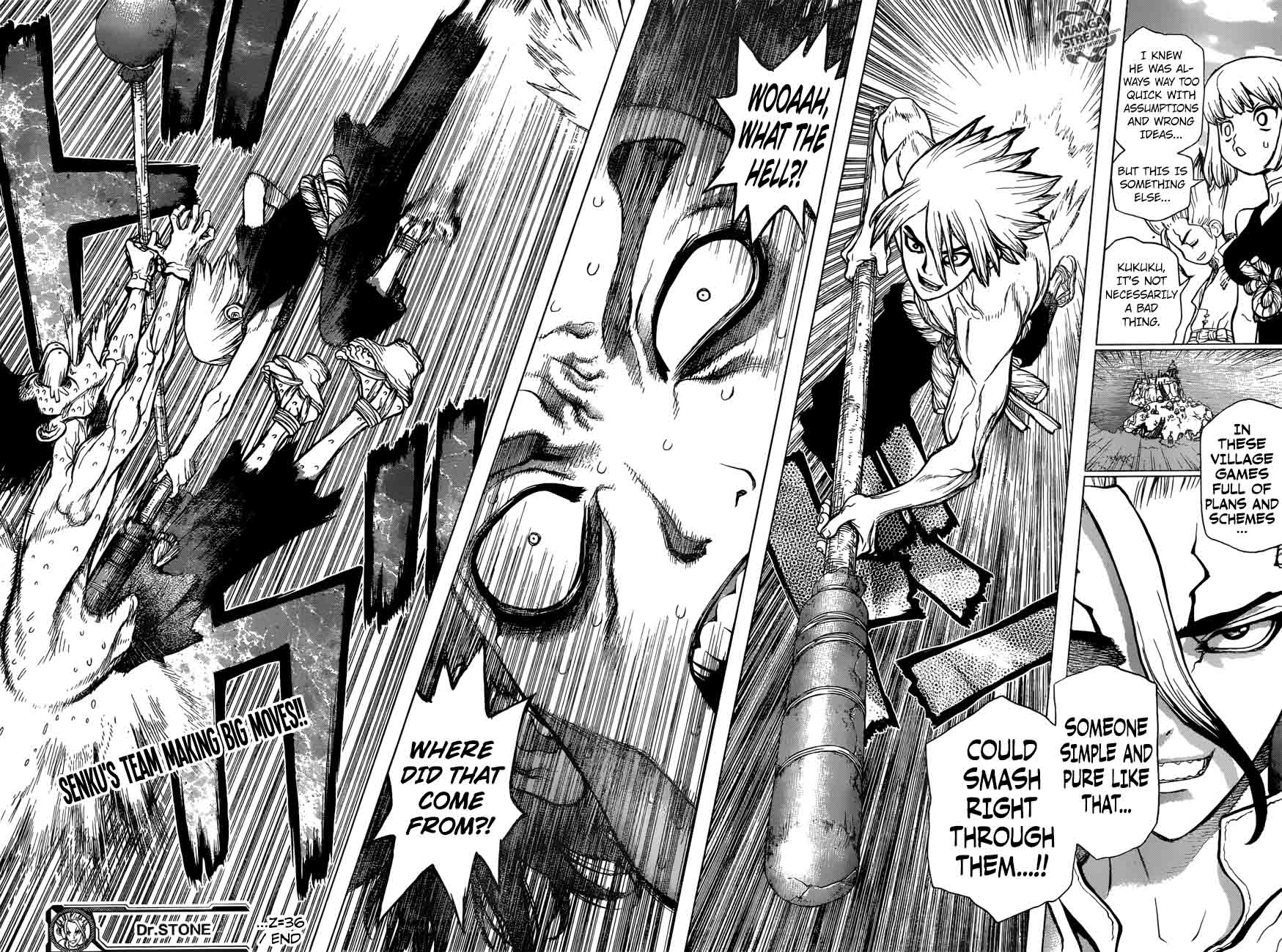Dr. Stone Chapter 36 page 18 - Chapter 36: Kinro and Ginro