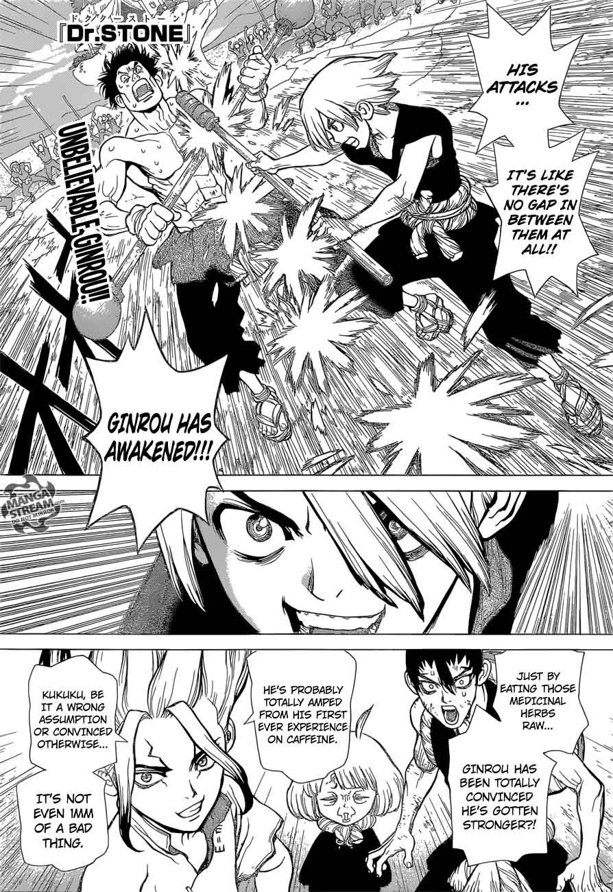 Dr. Stone Chapter 37 page 1 - Chapter 37: Science-User Chrome