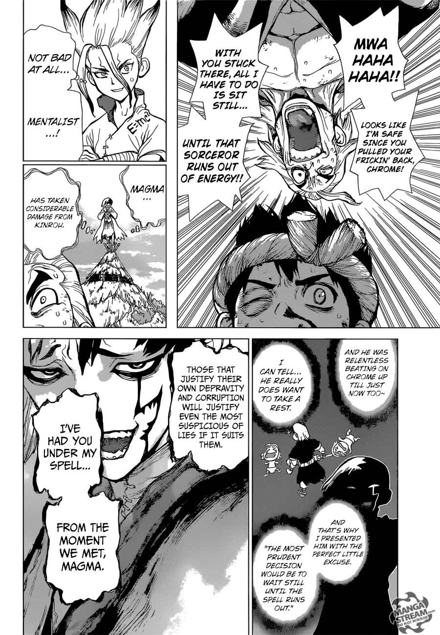Dr. Stone Chapter 38 page 12 - Chapter 38: Master of Flame