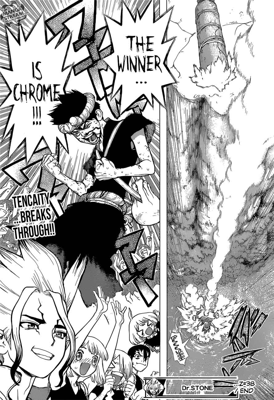 Dr. Stone Chapter 38 page 19 - Chapter 38: Master of Flame